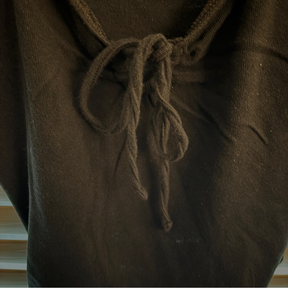 American Eagle Black Cropped Tank Top - Picture 5 of 6